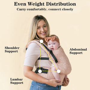 Portabebés Personalizado con Certificación CPC Bolsa Ergonómica de Hombro con <span class=keywords><strong>Asiento</strong></span> de Cadera Canguro tipo Mochila Fular y Cinturón - Product Image 5
