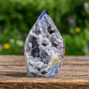 Cristaux de sphalerite flamme et sphalerite aura d'ange de style Feng Shui, gravés, pour collection et guérison – Vente chaude - Product Image 6