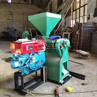 Machine automatique de décorticage et de polissage pour maïs, blé, sorgho, haricots adzuki, grains, avec moteur, pour le Nigéria
