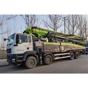 Camion pompe à béton d'occasion de 57 mètres, fabrication chinoise, vente chaude 2021, deuxième <span class=keywords><strong>main</strong></span>, 57X-6RZ, matériel de construction - Product Image 1