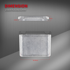Carcasa de aluminio fundido a presión, caja de aluminio, carcasa de <span class=keywords><strong>Pedal</strong></span> de aluminio - Product Image 3