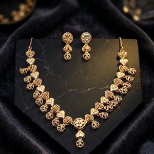 Collares de Oro Laminado de 14K, 18K, 24K al por Mayor, Joyería de Moda, Joyería de Lujo, Joyería Turca, Joyería de Latón Bañada en Oro - Product Image 1
