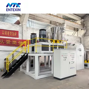 Entehin High-Speed Automatic Stainless Steel Mixer Equipment Custom PLC Engine For Plastic Mixing