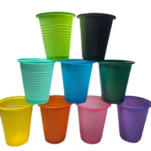 Gobelet de stade réutilisable en plastique mat personnalisé de 16 oz, avec logo personnalisé, couleurs changeantes, pour boire directement, idéal pour le camping - Product Image 1