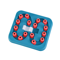 Jouets interactifs pour chiens, jouet intelligent pour développer l'IQ de votre animal, avec vitesse de distribution de nourriture réglable, distributeur de nourriture lent éducatif