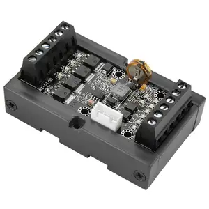 Placa de controle industrial da automação FX1N-10MT dc24v, módulo de relé lógico programável plc, circuito integrado