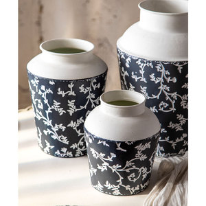 Cổ Điển Thủ công thiết kế trang trí nội thất kim loại Flower Vase nhà sản xuất tùy chỉnh thiết kế thủ công Trung Quốc kim loại bình hoa - Product Image 5