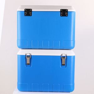 PoeticExist 21L Modern Multi-Functional Cooler <b>Box</b> PE PP Refrigerator for Outdoor <b>Camping</b> Beverage Food Chilling Letter Print - Product Image 2