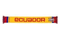 Bufanda de punto de alta definición HD de la selección nacional de fútbol de Ecuador de Flagnshow