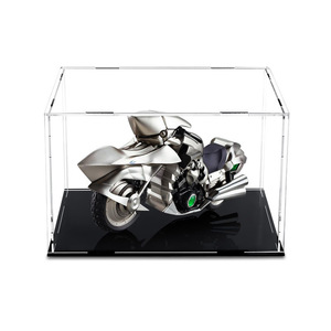 Acrylic Storage Box Rectangular Transparent Cover Customizable Desktop Ornament <b>Display</b> <b>Case</b> High Transparency Plastic Material - Product Image 1