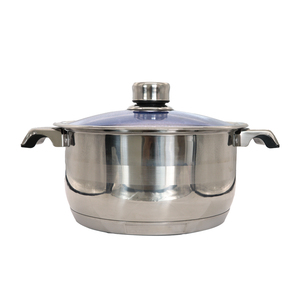 Factory Direct Sales Stainless Steel Kitchenware Set Non Stick <strong>Cookware</strong> Pots Pans With Glass Lids for Home Cooking <strong>Cookware</strong> - Product Image 4