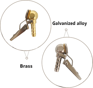 Adaptateur universel de connecteur de <span class=keywords><strong>pince</strong></span> de gonflage rapide pour pneus, embout de pompe <span class=keywords><strong>à</strong></span> air rapide - Product Image 1