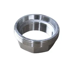 Pipe Fitting Screw Threaded Coupling Hexagonal Bushing Union Connector Casting Stainless Steel Elbow Female Male End Cap Hexagon