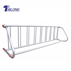 Soporte de estante de almacenamiento de bicicletas múltiples Marco de rejilla comercial Estante de bicicleta de un solo lado - Product Image 2