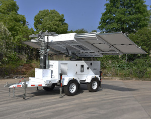 Torre de Iluminación Solar Móvil, Remolque Solar Móvil - Product Image 3