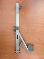 Offre Spéciale : Meuble de bureau mobile à roulettes/chariot, cloison amovible, cadre en aluminium, roulettes en acier/nylon, design moderne