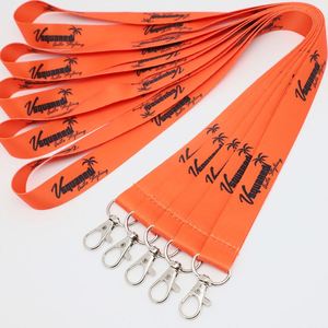Lanière de voiture personnalisée style JDM orange néon avec logo imprimé sur mesure pour la personnalisation automobile et les ateliers de modification - Product Image 2
