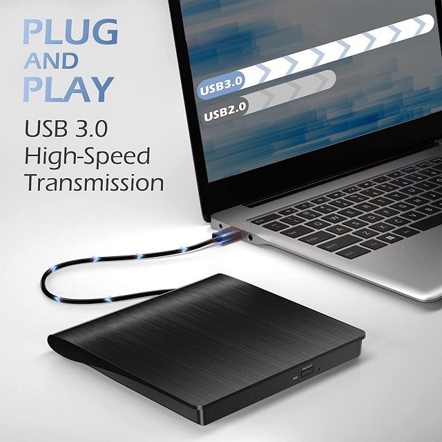 External Dvd-rw Cd-rw Usb 3.0 Burner Recorder Optical Drive Rewritable Drive Cd Dvd Rom Combo Writer For Pro Pc Win 7 8