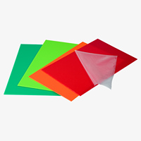 Feuille acrylique transparente haute brillance Apexplast, écologique, pour la découpe, la publicité, les cloisons intérieures, les murs de fond