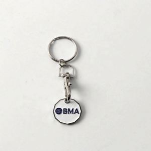 Custom Metal Caddy Coin Token, Caddy Coin Keychain, Canada Metal Trolley Coin Chip - Product Image 2