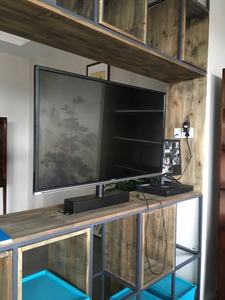 Meubles de salon, support de télévision rotatif à 360 degrés, support de télévision pivotant manuel à base cachée - Product Image 5