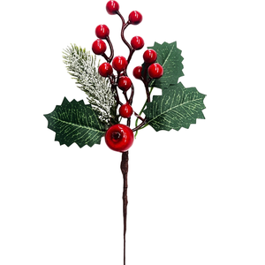 Bouquet d'aiguilles de pin de Noël, paquet de branches de <span class=keywords><strong>sapin</strong></span> artificiel pour décor de pièce maîtresse de table de vacances - Product Image 6