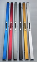 Étui de queue de billard de haute qualité, coloré, en alliage d'aluminium, pour une ou trois queues de billard