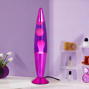 Novità su misura creazione con cera per moto luce notturna regalo per bambini Led Hight tensione viola originale lampada <span class=keywords><strong>lava</strong></span> - Product Image 3