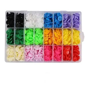 Đầy màu sắc nhỏ đóng gói màu nhựa Snap Nút T3 T5 T8 phòng thí nghiệm kiểm tra thông qua Snap Nút - Product Image 1