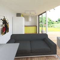 Maison préfabriquée modulaire à 4 chambres, conteneur décoratif complet et économique