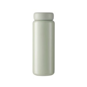 Vaso de Viaje de Acero Inoxidable de 320 ml, Botella de Agua Deportiva, Taza de Bolsillo Compacta y Portátil, con Asa Creativa, Regalo Empresarial - Product Image 1