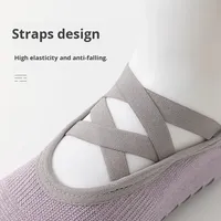 Calcetines de Yoga Cortos Invisibles para Usar con Zapatos, Logotipo Personalizado, MOQ Bajo, Calcetines de Pilates