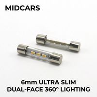 Ampoule LED Is250 31mm, éclairage de miroir de courtoisie à double face, 360 degrés, 6mm de finesse, pour Lexus Ls460 Toyota Camry, haute performance