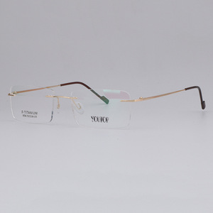 Nuova Collezione 2026: Montature per <span class=keywords><strong>Occhiali</strong></span> da Vista <span class=keywords><strong>Sottili</strong></span> in Metallo di Alta Qualità, Senza Montatura, Tendenza Moda - Product Image 4