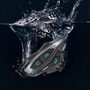 Intercomunicador inalámbrico para casco, altavoz para auriculares, Shark 02, soporte dúplex completo, 2 personas, distancia de 1000 metros - Product Image 3