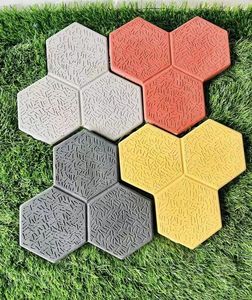 Moules en plastique pour pavés de sol en béton, briques de sol en plastique pour la pavage de routes en extérieur - Product Image 2