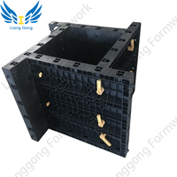 Chine Système de coffrage de construction en béton Système de coffrage modulaire Coffrage en plastique pour les projets de colonnes murales et de dalles