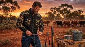 Camicia <span class=keywords><strong>da</strong></span> <span class=keywords><strong>Lavoro</strong></span> Ignifuga Resistente agli Strappi per Uomo, Manica Lunga, Personalizzabile, per Costruzioni e Lavori all'Aperto, Mimetica - Product Image 5