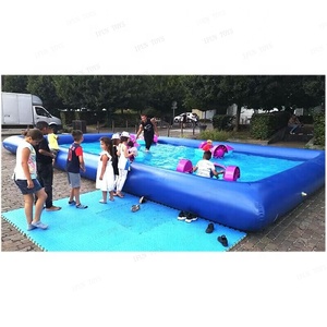 Outdoor Inflatable <strong>Floating</strong> PVC Children's <strong>Pool</strong> with Bumper <strong>Car</strong> and Paddle Boat Features for Kids - Product Image 5