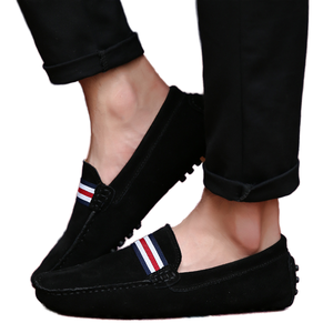 Mocassins pour hommes, chaussures de marche à enfiler, printemps, été, automne, hiver, mode, confortables, dessus en peluche, semelle intérieure en EVA, taille européenne 38-49 - Product Image 1