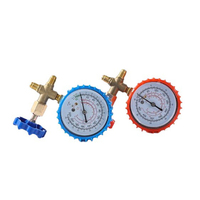 R134A R404A R12 R22 Havc Tool Air Conditioning Ac Diagnostic Refrigerant Pressure Manifold Gauge with Hose