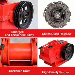 <span class=keywords><strong>Winch</strong></span> Drum Ganda 0.5T-10T (Dioperasikan Manual) dengan Remote Nirkabel untuk Derek Otomatis & Penarikan Kabel Baja Kapal - Product Image 5