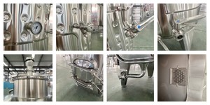 Fermentador de Vino de Acero Inoxidable de 10T 20T con Certificación CE y Diseño de Instalación Rápida para Pequeñas y Medianas Empresas Vinícolas - Product Image 6