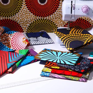 Vente <span class=keywords><strong>en</strong></span> gros OEM personnalisé africain Ankara Wax imprimé tissu pour vêtements DIY - Product Image 3