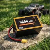 100C 9300mAh 3,8V 6S 12S 22,8V 45,6V Drohnenbatterie für 8 Zoll 10 Zoll FPV Flugzeugmodell Anpassbar