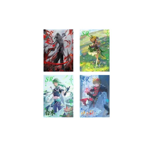 Carte Metalliche Collezionabili <span class=keywords><strong>Genshin</strong></span> Impact, <span class=keywords><strong>Gioco</strong></span> da Tavolo Anime, Carte da <span class=keywords><strong>Gioco</strong></span>, Giocattoli e Regali per Bambini - Product Image 1