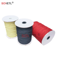 Cordon en Aramide 3mm 4mm 5mm Ignifuge, Résistant au Feu, Faible Extension, Cordon en Kevlar FR, Corde en Aramide Double Tressée