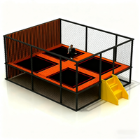 Douerfei DEFTP-002 - Prix d'usine - Trampoline intérieur miniature en plastique de haute qualité pour enfants - Utilisation commerciale - Capacité maximale de 500 kg