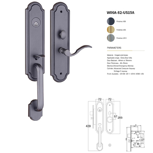 Hot Selling Luxury Bedroom Door Handle with <b>Locks</b> Factory Direct Selling Brass <b>Key</b> <b>Lock</b> - Product Image 6