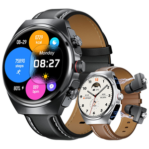 Montre connectée G95, répondre aux appels, NFC, suivi sportif et de forme physique, surveillance de la santé, écouteurs sans fil TWS 2 en 1, montre intelligente avec écouteurs - Product Image 1